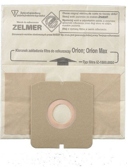 Worek do odkurzacza WORKI PAPIEROWE 1500.0050 Invest na szt.