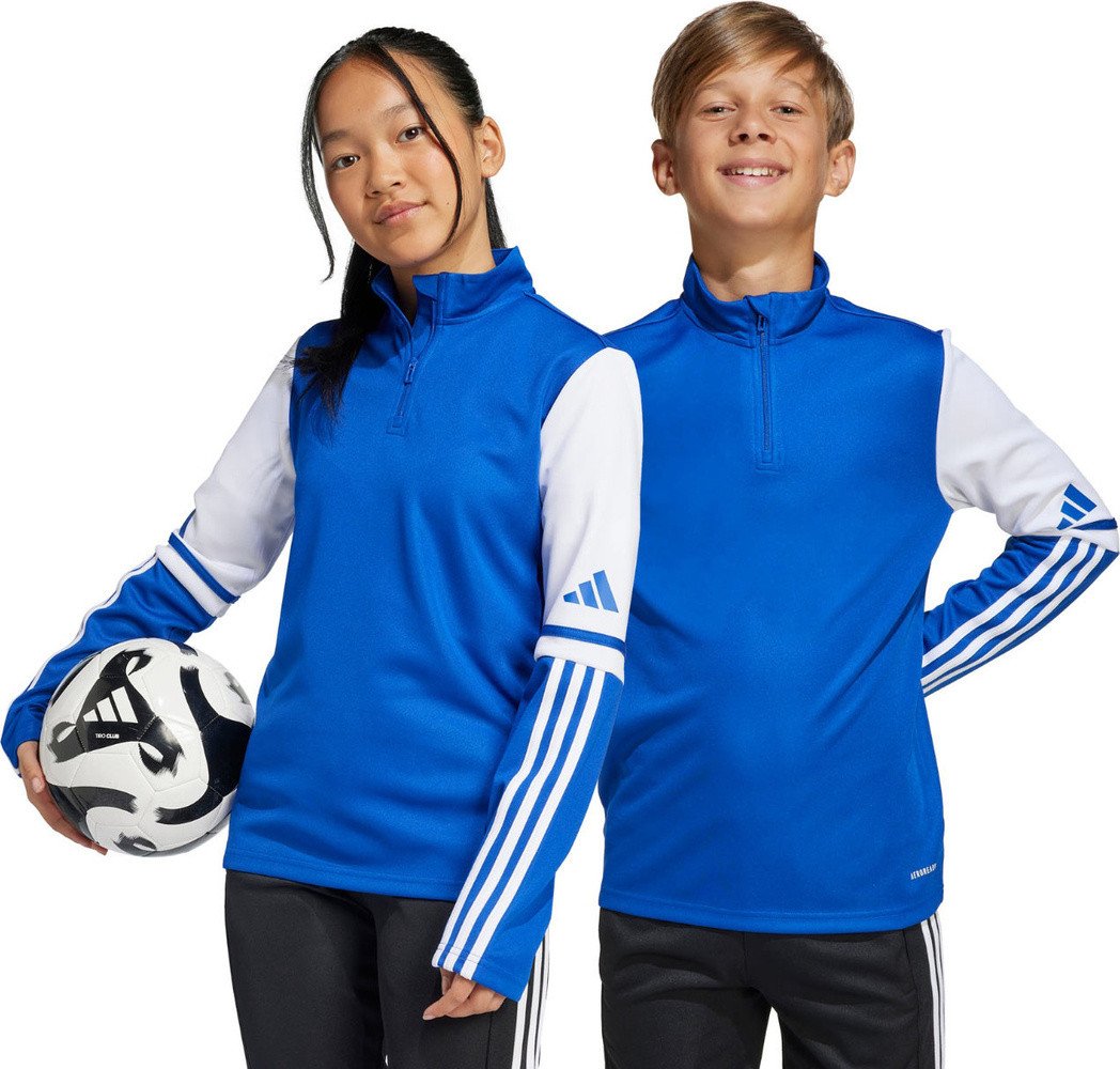Bluza dla dzieci adidas Squadra 25 Training Top niebieska JD3027 128cm
