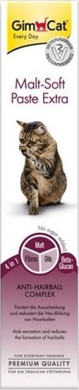 Gimborn GIMBORN Gim Cat Malt-Soft Extra Pasta odkłaczająca dla kota 50g
