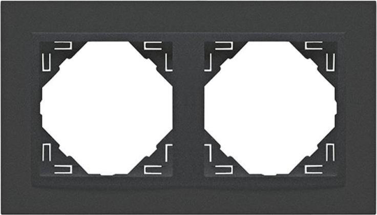 Efapel EFAPEL ANIMATO RAMKA 2-KROTNA GRAFIT 90920 TSS
