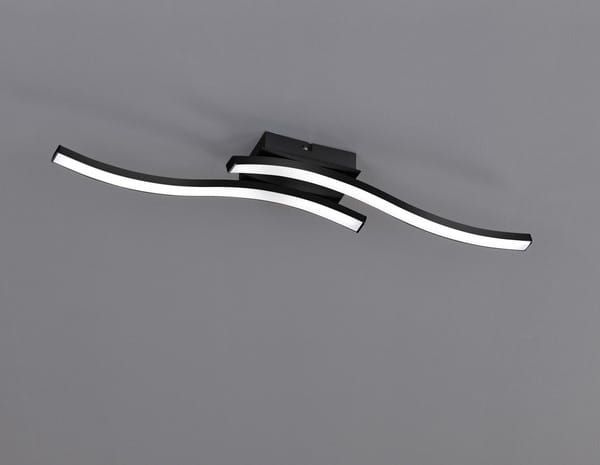 Lampa sufitowa Trio RL Lampa przysufitowa ledowa czarna do salonu Trio RL ROUTE R62472132