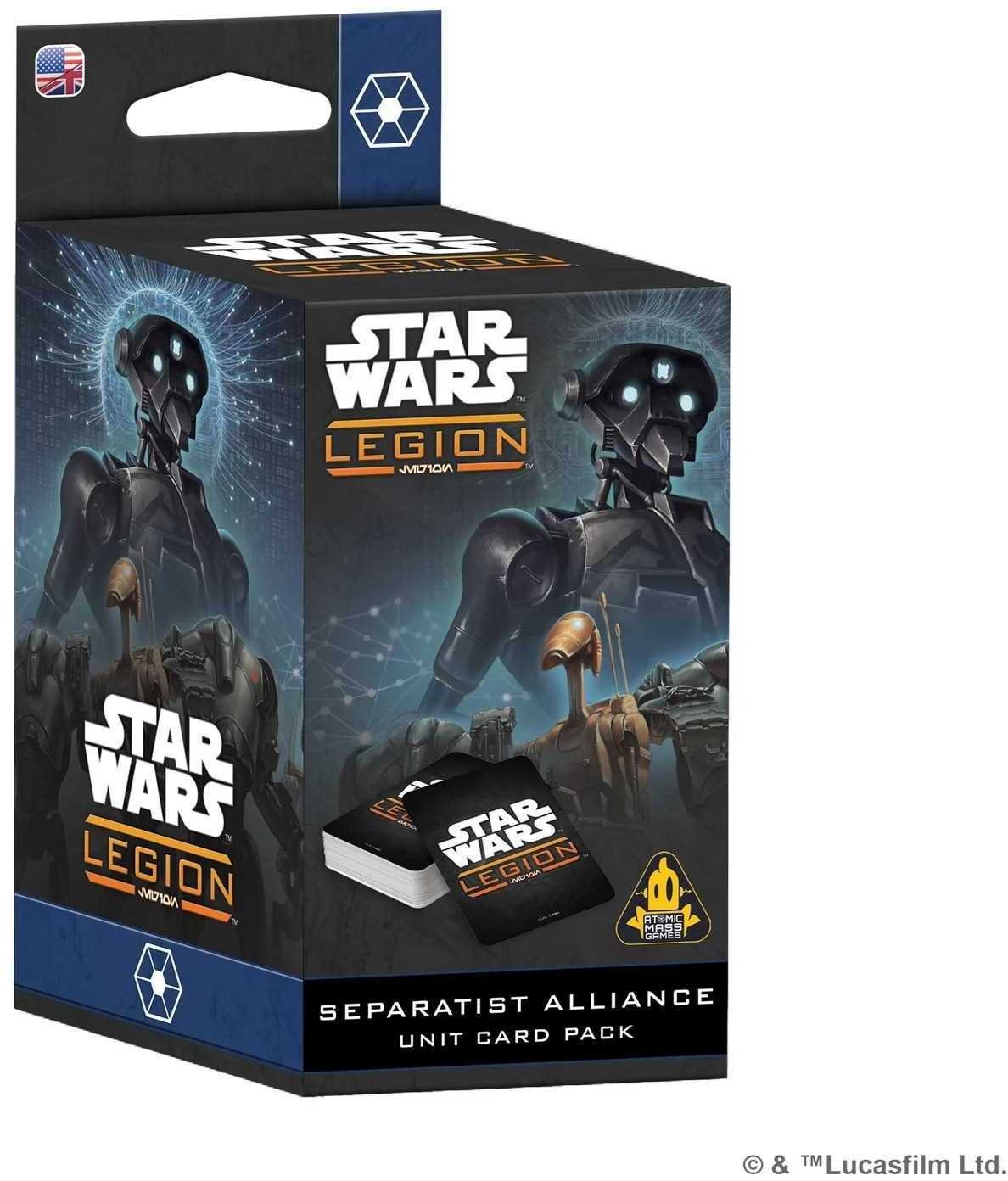 Star Wars: Legion 2.0 - Separatist Alliance - Unit Card Pack