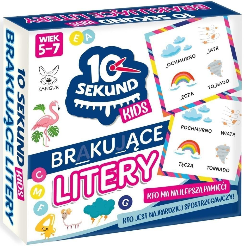 10 Sekund Kids Brakujące litery 42432