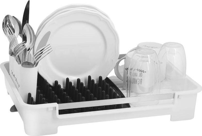 Vialli Design Ociekacz na naczynia SOHO biały 8463