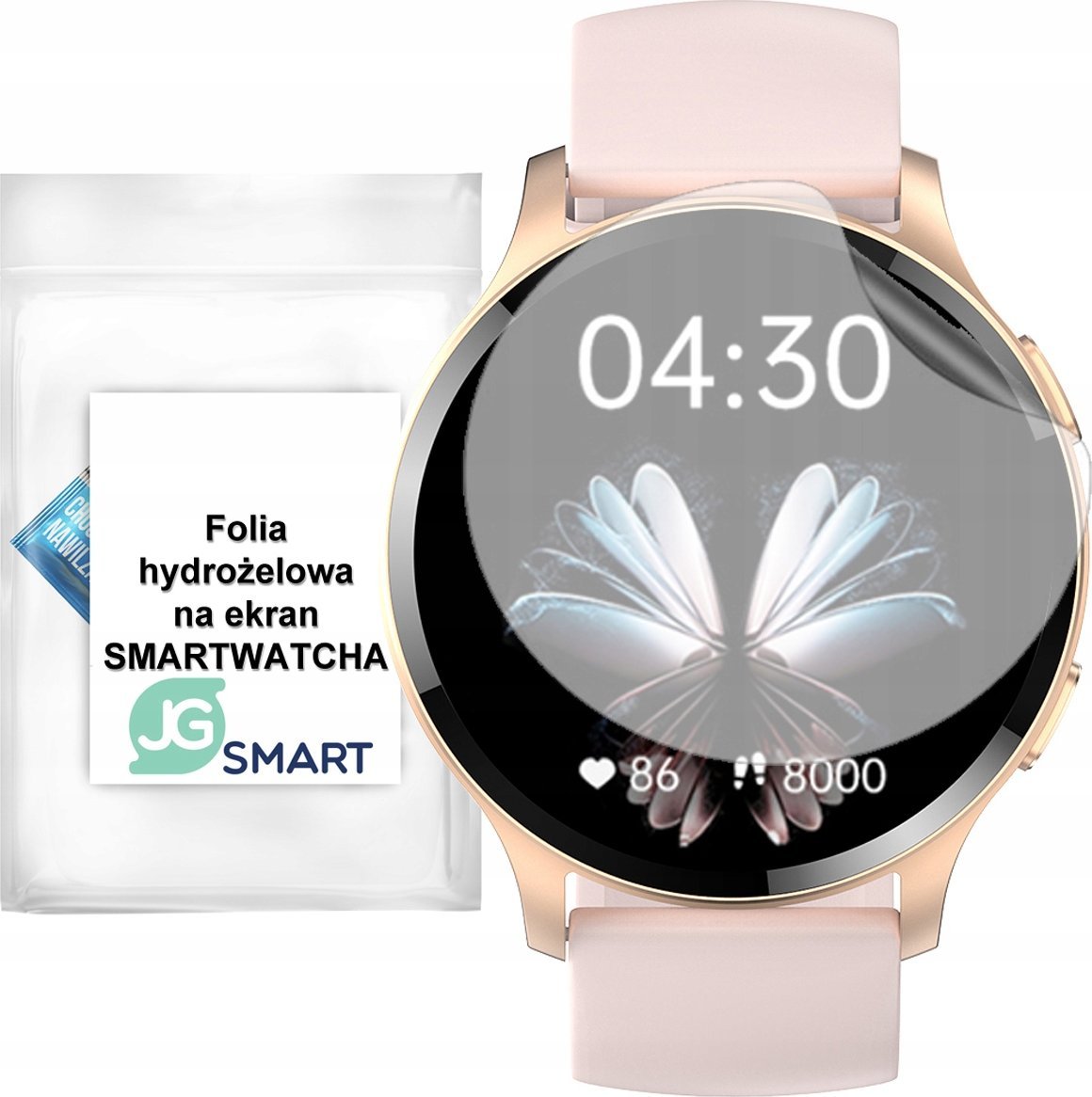 Folia ochronna hydrożelowa na ekran smartwatcha