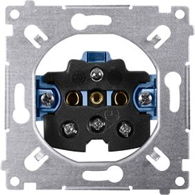 Kontakt-Simon Gniazdo pojedyncze Simon 54 z/u mechanizm 16A 250V (SGZ1M)