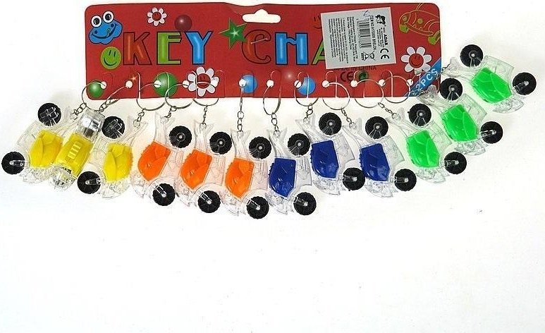 Breloczek Adar Brelok motocykl - latarka 6,5x3cm (12szt)