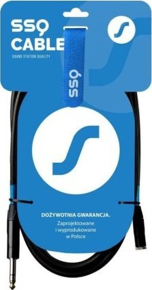 Adapter AV SSQ SSQ JSG5 - Jack stereo 6,3 / Gniazdo jack stereo 3,5