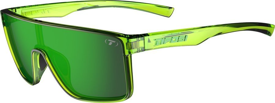 TIFOSI Okulary TIFOSI SANCTUM hyper lime (1 szkło Green Mirror AR XX% transmisja światła) (PREMIERA: 2024-05-15) (NEON LIGHTS LINE) (NEW 2024)