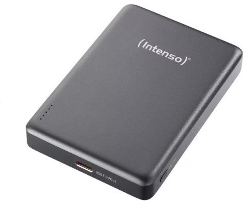 POWER BANK USB 10000MAH MAG/GREY 7344034 INTENSO
