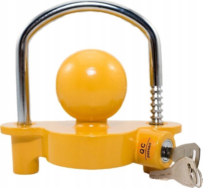 ZABEZPIECZENIE ZACZEPU PRZYCZEPY LUB LAWETY UT BLOKADA HAKA KULI NA KLUCZYK