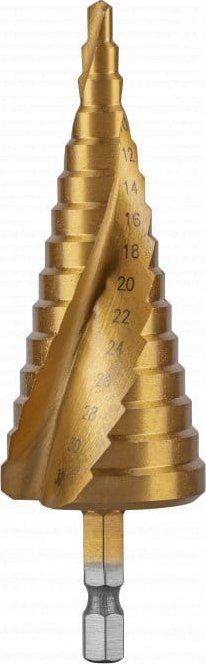 Wiertło Högert Technik Wiertło stopniowe spiralne 4-32 mm