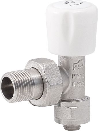 Perfexim Zawór grzejnikowy zasilający kątowy 1/2" PHA-032/PEX z zaciskiem Pex/Al 1/2" (20-032-0100-003)