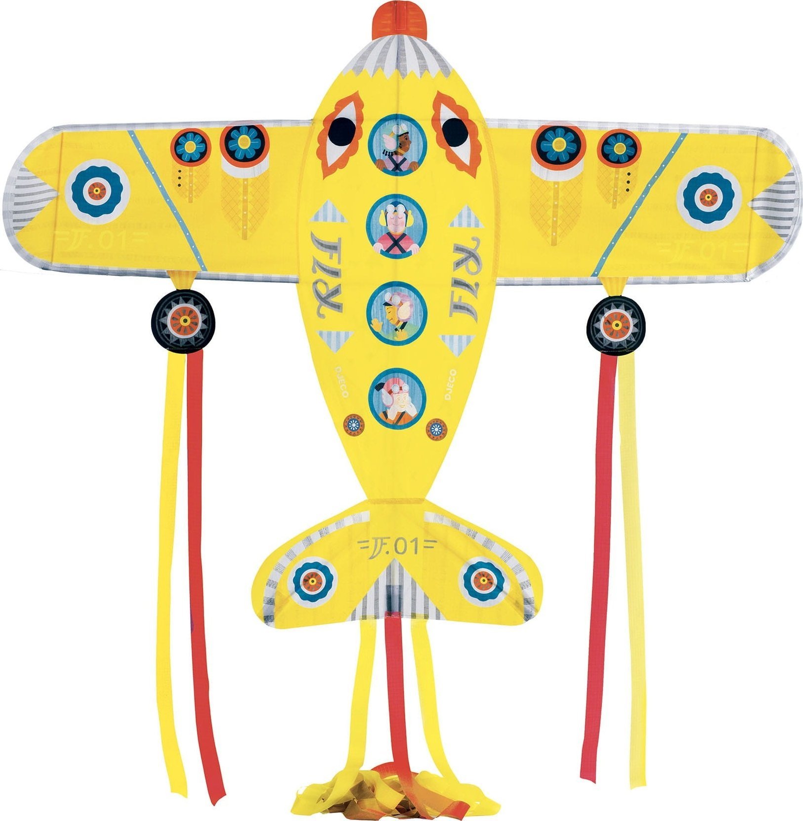 Djeco Djeco Milžiniškas aitvaras - Maxi lėktuvas