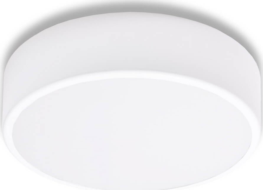 Lampa sufitowa TEAM Biały plafon 137623620903 z czujnikiem ruchu do przedpokoju