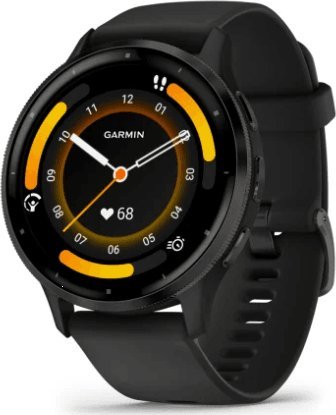 Zegarek sportowy Garmin Venu 3 Czarny (010-02784-01)