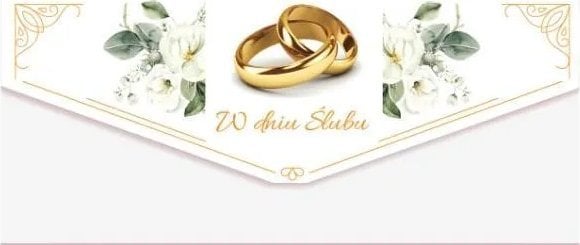 Karnet-koperta Ślub