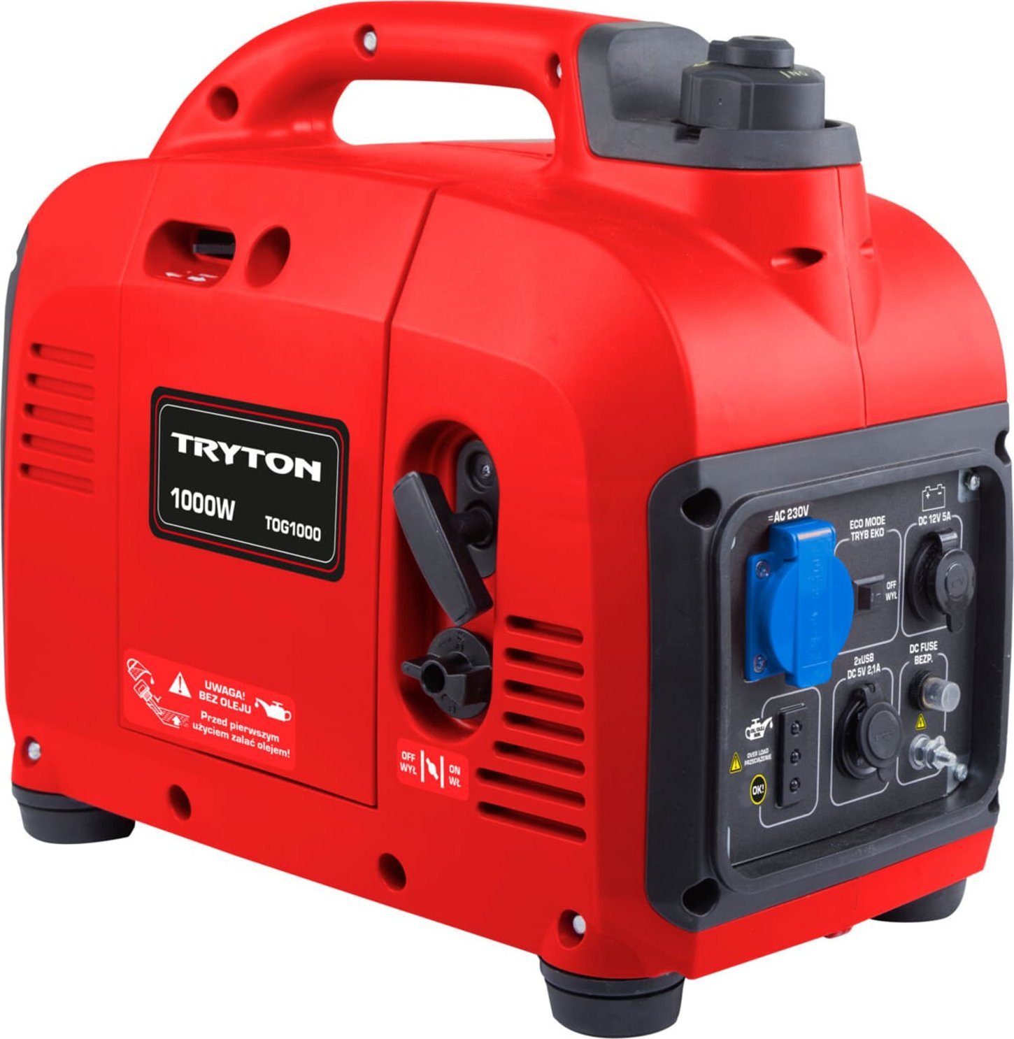 Tryton Agregat prądotwórczy inwertor 900w (max 1000w), 1x230v