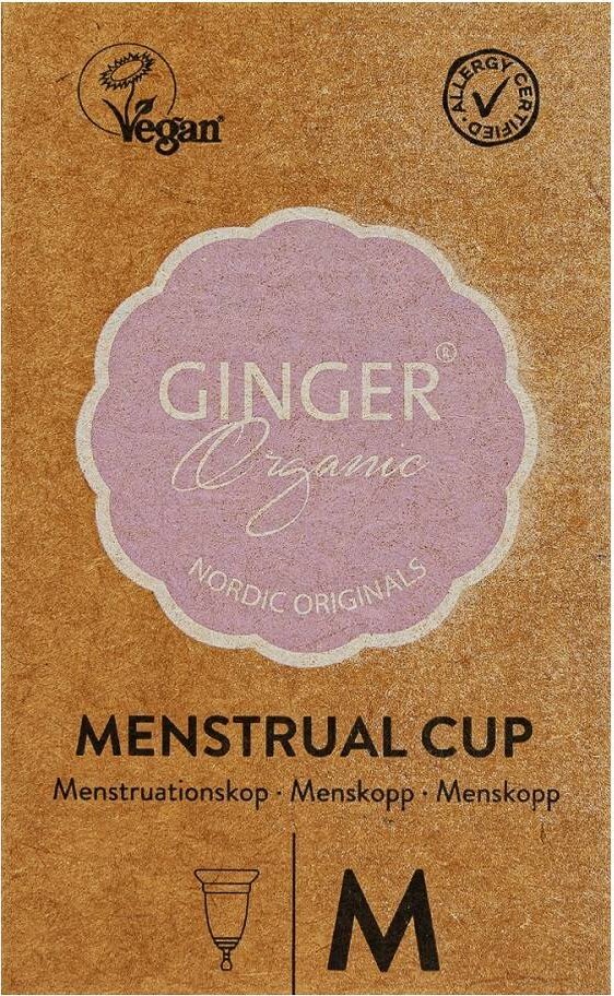 Ginger Organic Menstrual Cup kubeczek menstruacyjny M