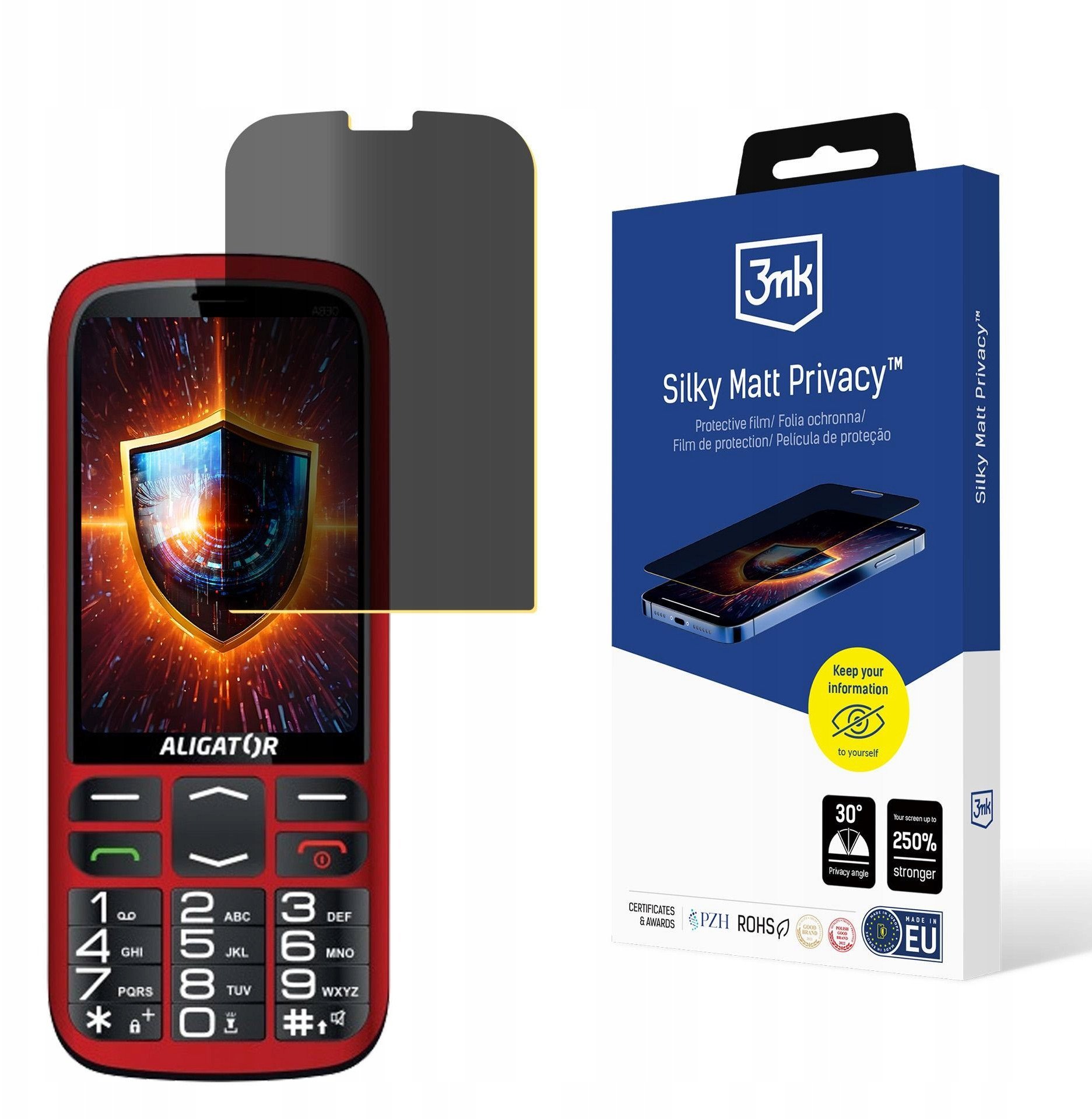 3mk Silky Matt Privacy pro Aligator A830 Senior