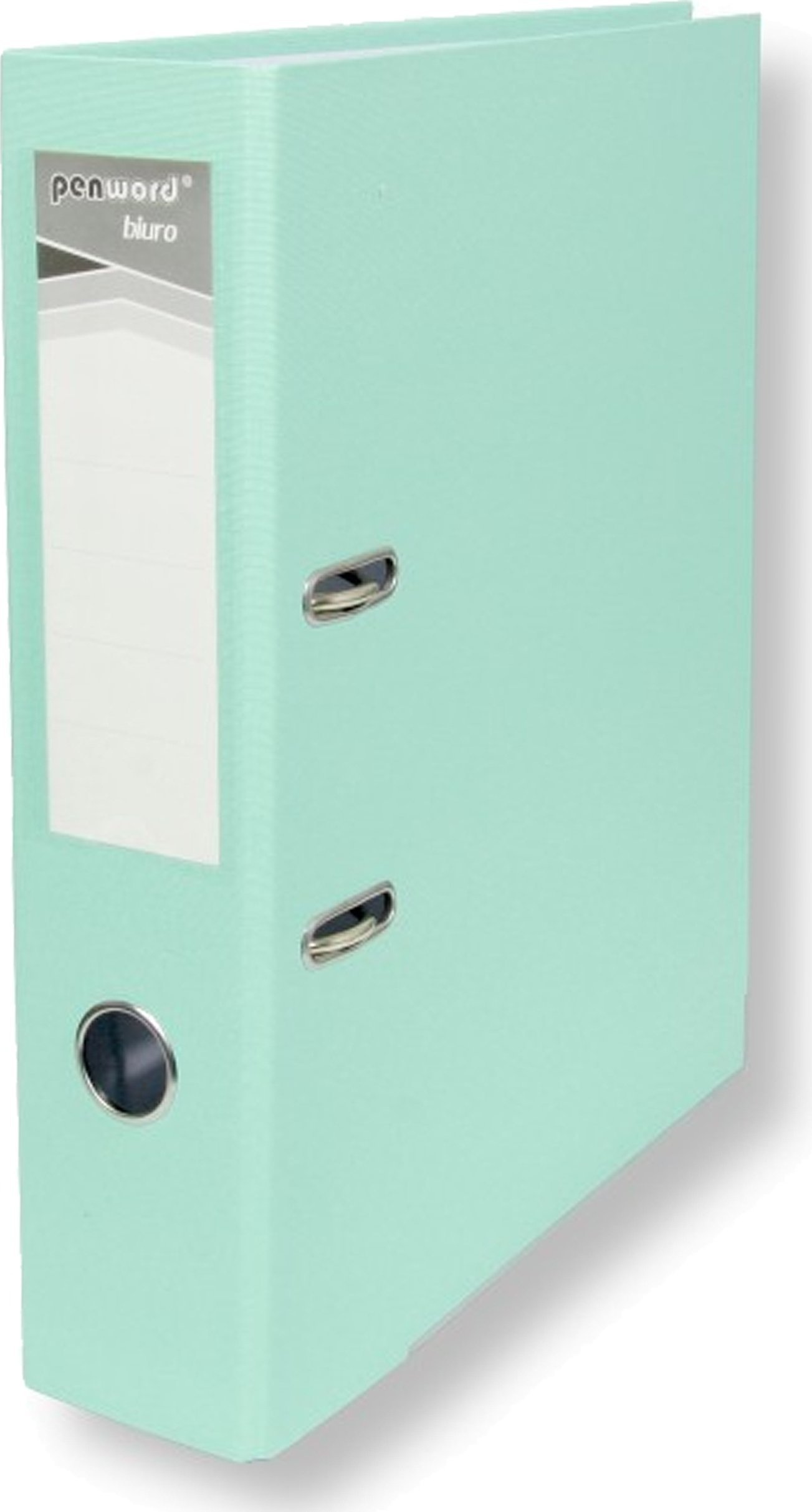 Segregator Herlitz Segregator A4 z okuciem 7,5cm miętowy pastelowy