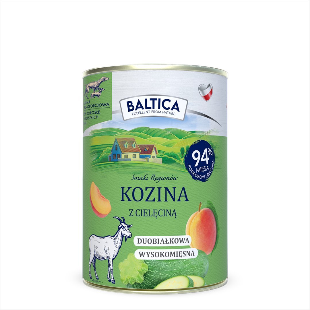 BALTICA SMAKI REGIONÓW Kozina z cielęciną 400g