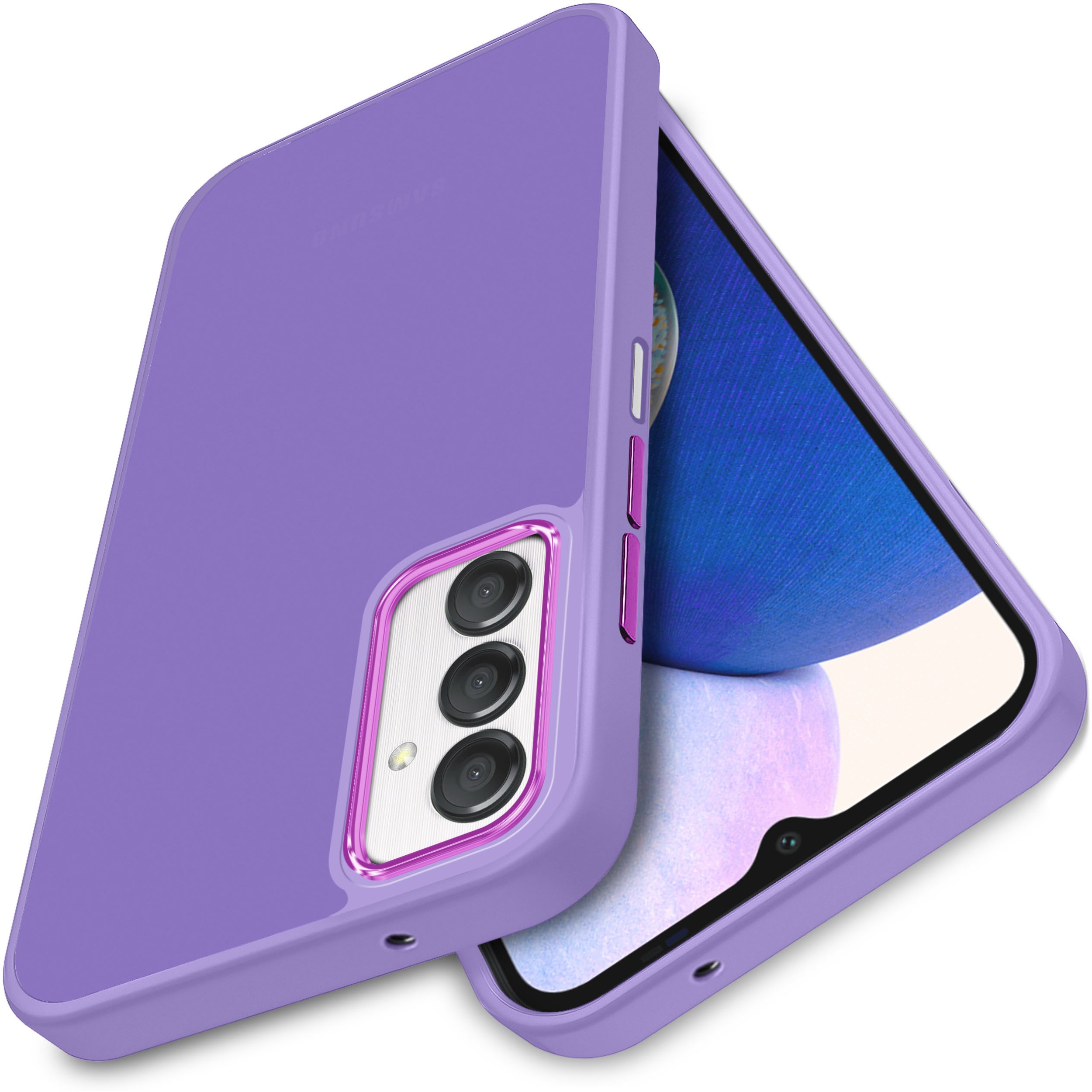 Etui do Samsung Galaxy A25 5G MATOWE SILICONE CASE SATYNOWE + Szkło 9H