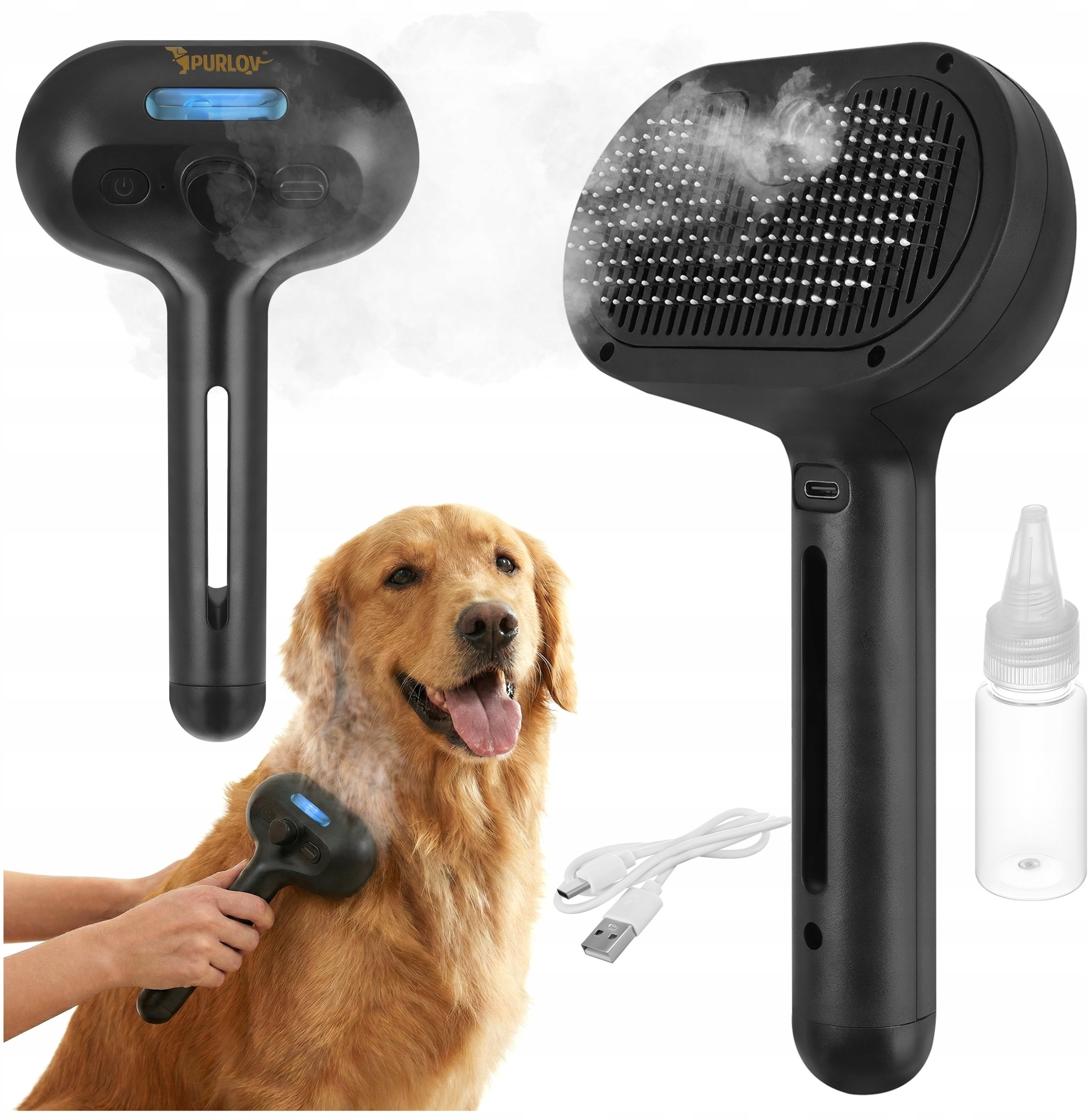 Szczotka parowa dla zwierzt Purlov 26905