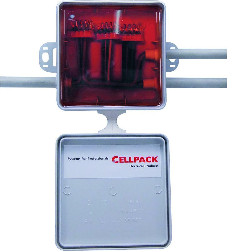 Cellpack Wodoszczelna puszka przelotowo odgałęźna Universal-Box z żywicą CG 420083