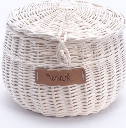 Wnuk Szkatułka Biała(Baryłka/20cm)