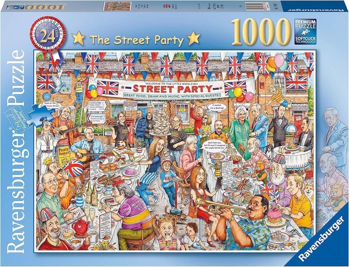 Ravensburger Puzzle The Street Party 1000 elementów