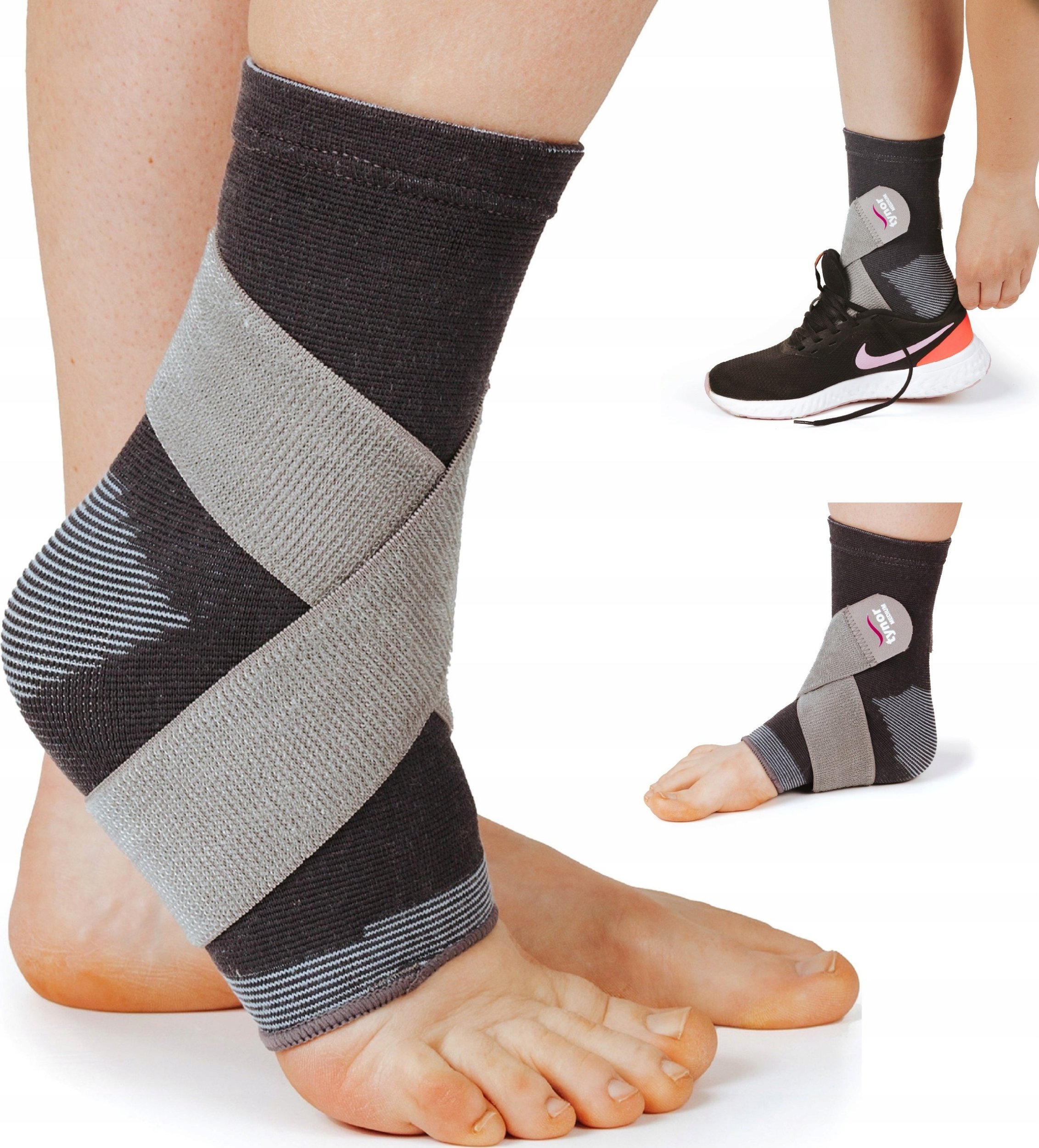 STABILIZATOR KOSTKI I STOPY ORTEZA STAWU SKOKOWEGO