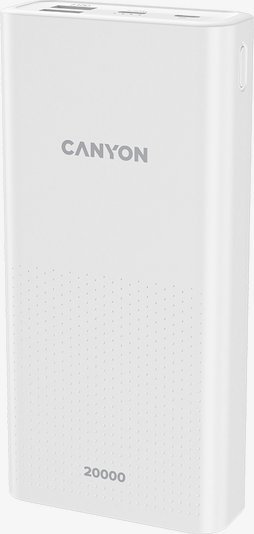 Powerbank Canyon PB-2001 20000mAh Biały