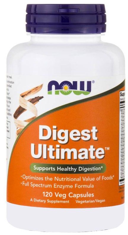 NOW Foods Digest Ultimate 120 kapsułek