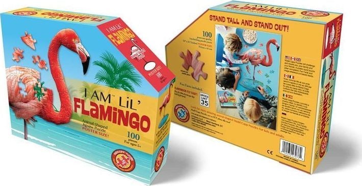 MADD CAPP MADD CAPP, Puzzle konturowe I AM LIL' - Flaming 100 elem.