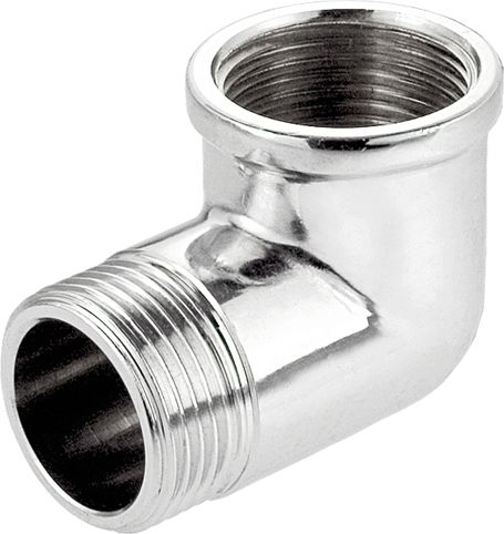 Perfexim Kolano mosiężne chrom GW - GZ 3/8" (07-451-0100-000)