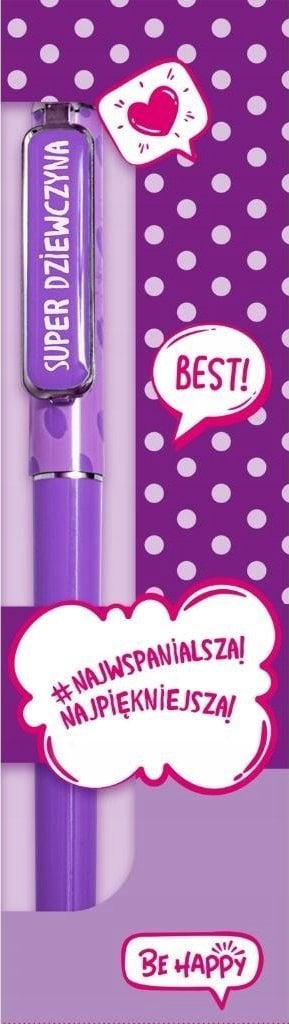 Długopis Selfie Super Dziewczyna