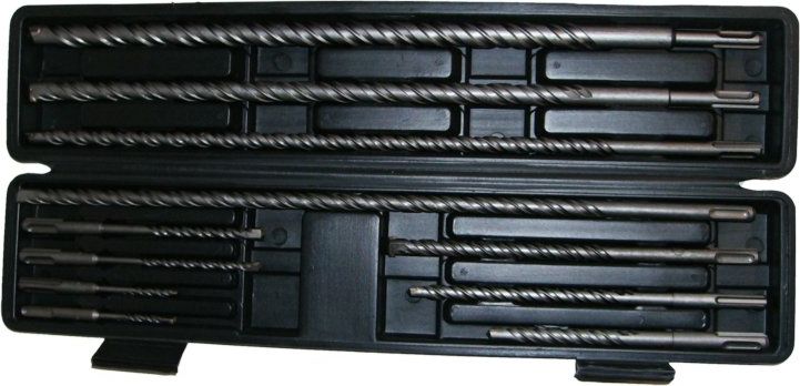 Wiertło Silver do betonu SDS+ 5 6 10 12 16 8 20mm zestaw (10415)