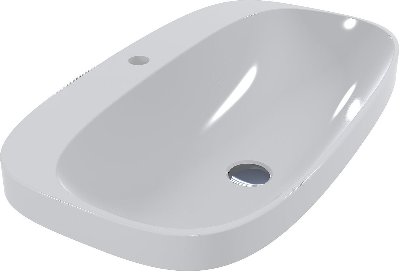 Umywalka Miraggio Umywalka Wpuszczana Prostokątna 73 x 43cm