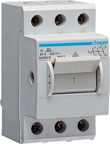 Hager Rozłącznik kompaktowy 63A 3P SH363N