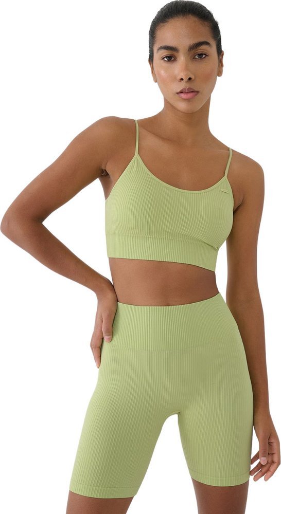 Stanik sportowy 4F F151 zielony 4FWSS25USBAF151 42S M/L