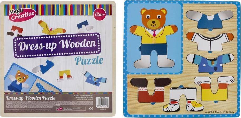 Mega Creative UKLADANKA DREW UBIERANKA 8EL 30X30 MC WOOD 80/0