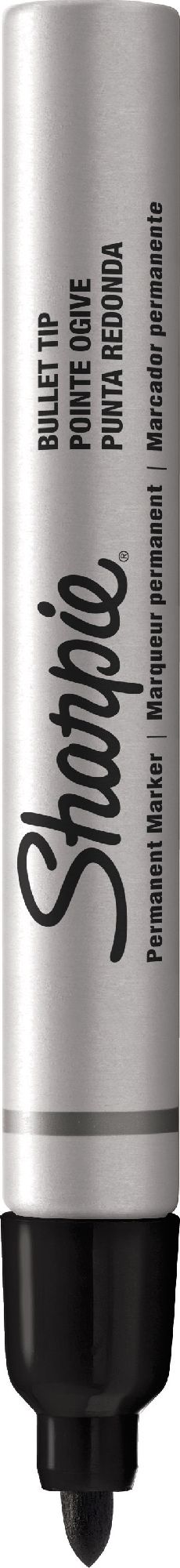 Sharpie Marker permanentny BAREL metalowa obudowa czarny 1mm (PM5594)