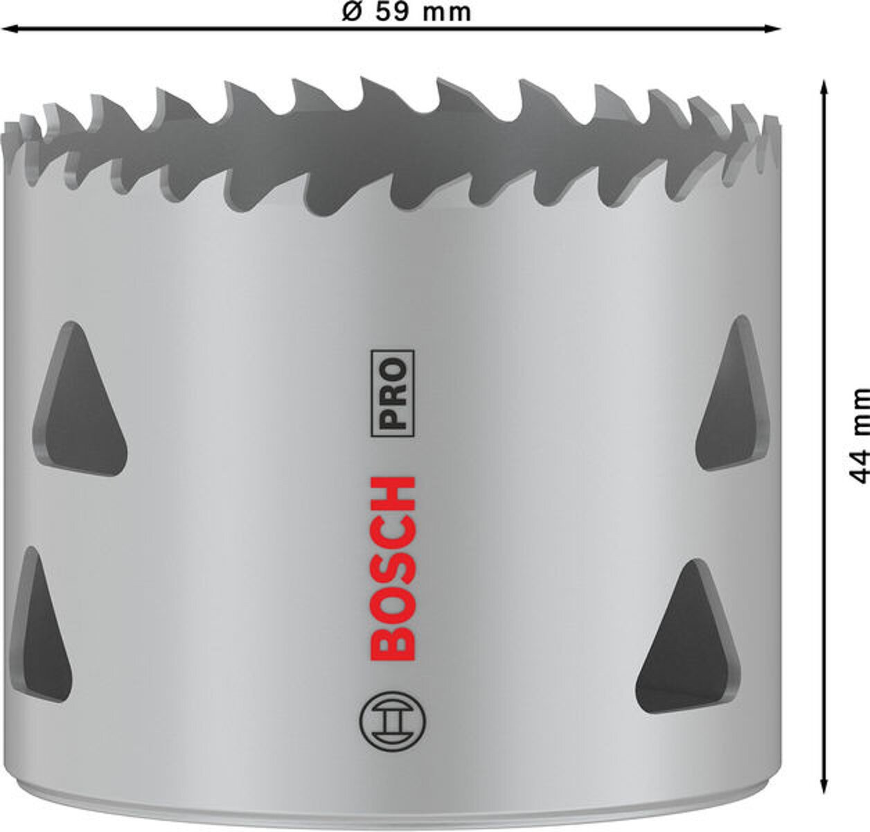 OTWORNICA T MM B 59mm