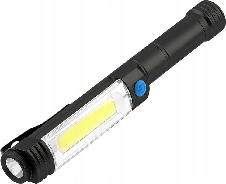 Latarka GTV Latarka LED na baterie 3xAA, 6W, 400lm, 6400K, IP44, czarna