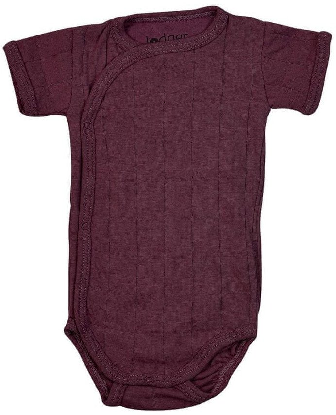 Sale! Lodger Romper Solid cotton bodysuit with short sleeves Nocture 62 cm RFS 077_62