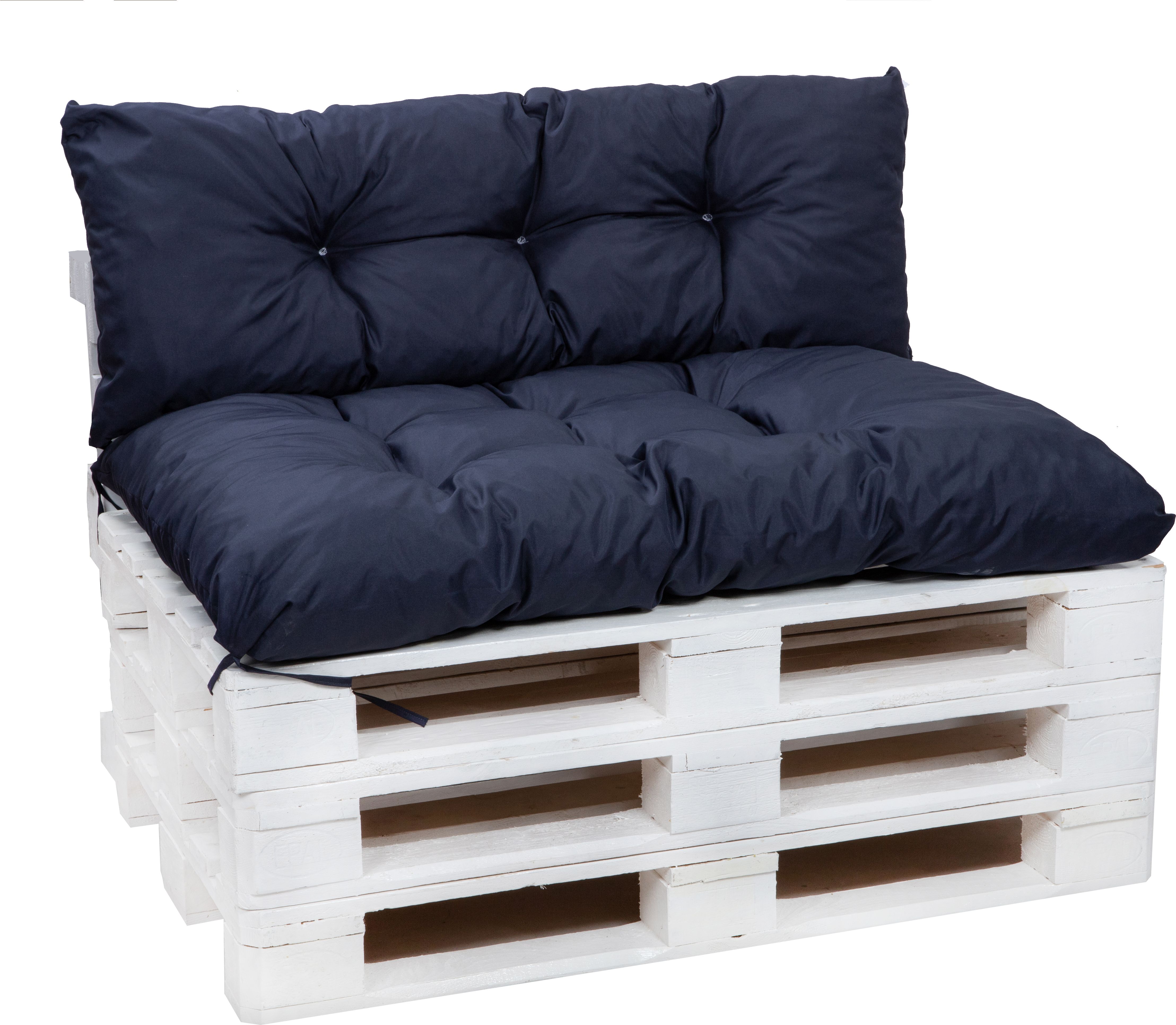 Setgarden Poduszki poduchy na paletę | zestaw poduszek na paletę | zestaw 120x80/120x40cm