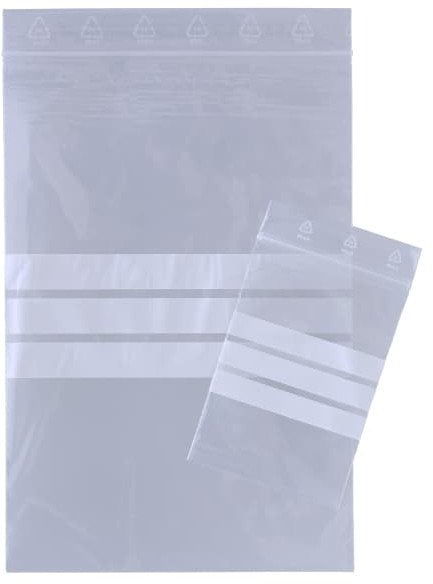 Lynlåspose Master'In m/skrivefelt 60x80mm 1000stk/pak - (1000 stk.)