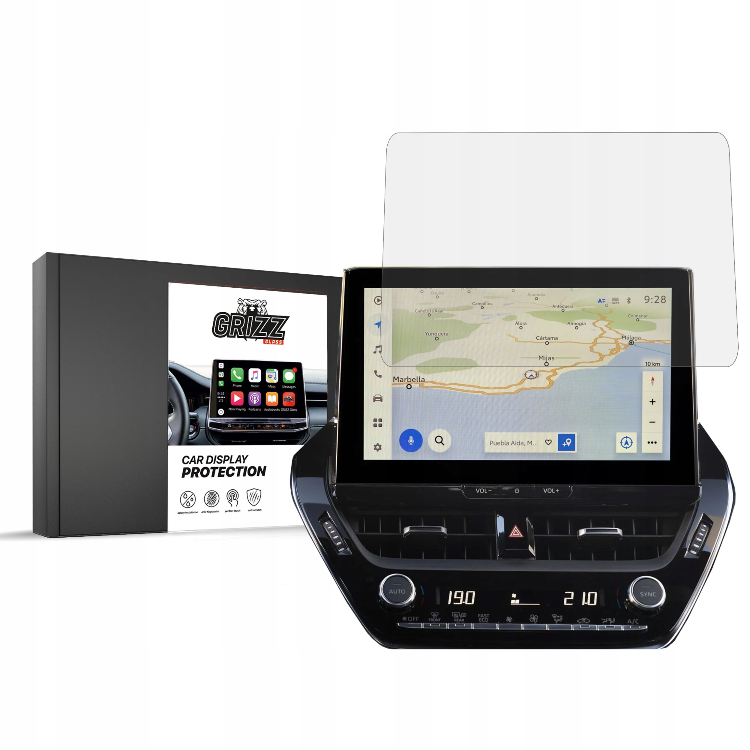 GrizzGlass Folia matowa CarDisplay Protection do Toyota Corolla TS Kombi 2022-2023