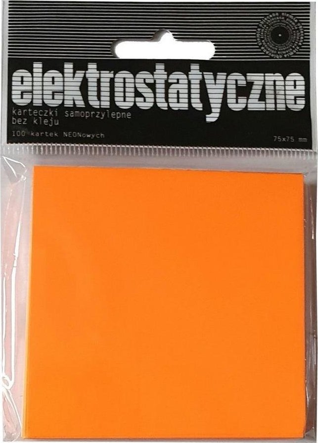 Ziemia Obiecana Karteczki elektrostatyczne 75x75mm 100K pomar.